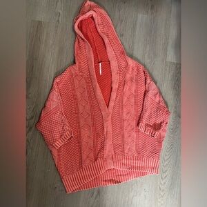 Free People Hooded Knitted
Cardigan/Sweater size xs